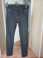 spodnie dżins angels na gumie 38 40 rurki strecz