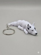 Breloczek Bull Terrier - Brelok Druk 3D