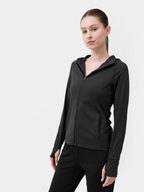 4F treningowa bluza rozpinana szybkoschnąca czarna M