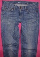 LEVISY modern rise skinny - JEANSY BIODRÓWKI RURKI W27L32