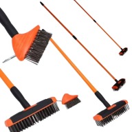 SZCZOTKA DRUCIANA X2 DO CZYSZCZENIA KOSTKI BRUKOWEJ I FUG CHODNIKI SKROBAK