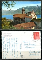 K22555)Szwajcaria: Locarno, St. Madonna del Sasso, wyslany 1971