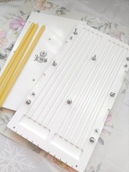 Forma do robienia długich cerkownych świec 25 cm (grubość 8 mm)