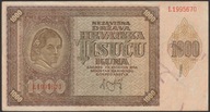 Chorwacja 1000 kuna 1941 - L