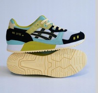 Buty Asics Gel Lyte III OG White Black Moss Green Blue 41.5 US8 26cm