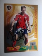 Karta panini autograf Piast Gliwice sezon 12/13 Podgórski Ulubieńcy Fanów