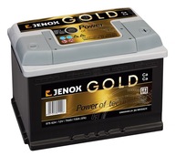 SKLEP mefka.com.pl AKUMULATOR JENOX GOLD 12V 75AH 720A 075624 P+