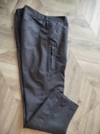 Quechua męskie spodnie 2XL materiałowe bawełna szare wygodne pas104