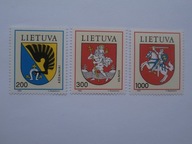 Litwa - Herby miast - Mi.505-07 OPIS ! **