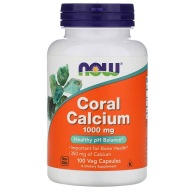Now Foods Coral Calcium (Wapno koralowca) 1000 mg 100 kapsułek
