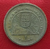 Gibraltar 1 pound 1993 Referendum
