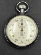 Stoper kieszonkowy rosyjski Kombi Stop 15 kamieni na części lub do naprawy