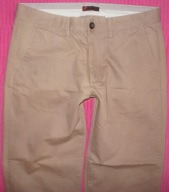 DRESSMANN - PROSTE SPODNIE CHINO W34L30