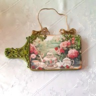 Deska drewniana ozdobna