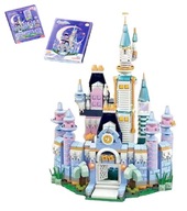 KLOCKI KONSTRUKCYJNE ZAMEK KSIĘŻNICZKI 6W1 DUŻY ZESTAW 535 ELEMENTÓW