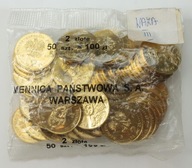 2 zł ZYGMUNT III WAZA 1998 r WOREK WORECZEK