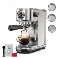 Kolbowy ekspres ciśnieniowy HiBREW H10B 1350 W srebrny