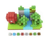 Klocki magnetyczne Martius konstrukcyjne 100 el Minecraft