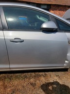 OPEL ASTRA IV J DRZWI PRZEDNIE PRAWE PRZÓD PRAWY SREBRNY Z176