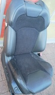 Citroen C5 X7 III 08- FOTEL PRAWY PASAŻERA PÓŁSKÓRA