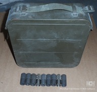 Skrzynka Maxim/PK plus nakrętki do ślepego strzelania 5.45