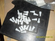 wkręt klosza lampy ,polonez lublin 5szt