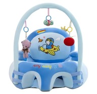 FOTELIK DLA DZIECKA SIEDZISKO DO NAUKI SIADANIA NIEBIESKI