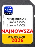Mapa do nawigacji Europa DISCOVERY MEDIA GEN2 MIB2 AS CADDY PASSAT GOLF CC