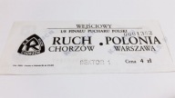RUCH Chorzów - POLONIA Warszawa 13.11.1996
