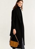 M A N G O bagietka torebka panterka wężowy wzór torba print wężowa na ramię