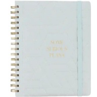 Pikowany organizer mietowy planer zamykany gumką