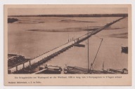 Wyszogród ok.1915r. Most Pontonowy na Wiśle i68