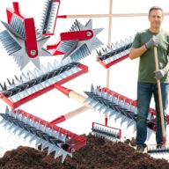 Kultywator Ręczny Spulchniacz Gleby Aerator Obrotowy 145 cm