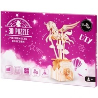 DREWNIANE PUZZLE 3D MODEL MECHANICZNY PEGAZ JEDNOROŻEC