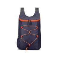 Mały Plecak 15 L Rowerowy na Wycieczkę i Zakupy Składany do Woreczka Granat