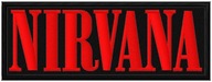 Termo Naszywka NIRVANA Muzyczna Rock Haftowana Naprasowanka