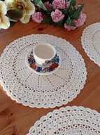 Serwetki, podkładki szydełkowe