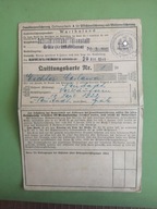 KARTA PODATKOWA LWÓWEK WIELKOPOLSKI GRODZISK WIELKOPOLSKI 1941