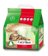 Żwirek Cat's Best Original Naturalny drewniany zbrylający 5l / 2,1kg