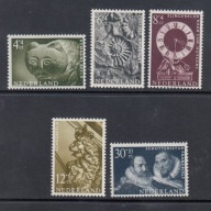 HOLANDIA **Mi 774-778 HISTORIA seria z 1962