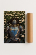 Plakat bez ramy 40x50cm Sen na Polu Bitwy wojna cisza emocje art obraz