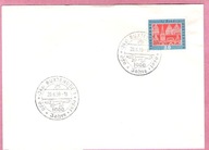 Niemcy 1959, st.Buxtehude, 1000 lat miasta, pies jamnik