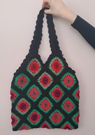 Torba ręcznie robiona na szydełku