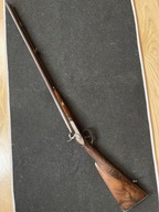 Dubeltówka czarnoprochowa damast