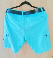 KRÓTKIE SPODENKI TURKUSOWE! WSB OKAZJA! BAWEŁNA