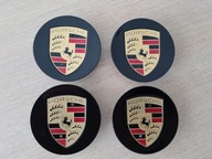 Oryginał Porsche Dekielki Dekiel Felgi 9P1601147 Czarne NOWE