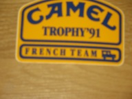 CAMEL TROPHY 1991 FRANCJA TEAM oryginalna naklejka