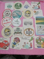 podkładki papierowe pod piwo 20szt JEVER HANEN ALT KUPPERS ETZEL ZOLTER11.