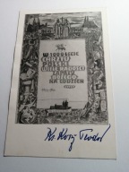 966-1966- LESZNO 1000 LECIE CHRZTYU POLSKI - AUTOGRAF KSIĘDZA