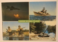 LUDOWE WOJSKO POLSKIE. Okręt bojowy podczas ćwiczeń. Forsowanie przeszkody